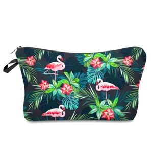 🌺Last One Flamingo Cosmetic Bag Makeup Bag Travel Bag Flamingo Accessories